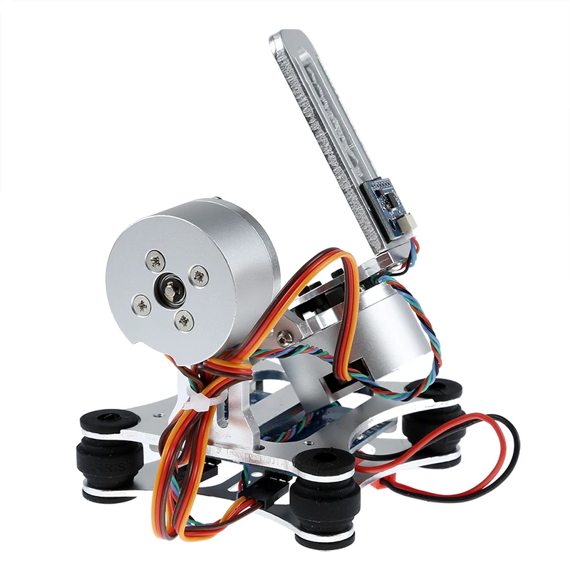 Бесщеточный шарнир для крепления камеры с мотором и контроллером для DJI Phantom F450 F550 X525 Gopro Hero3 - Цвет: Silver