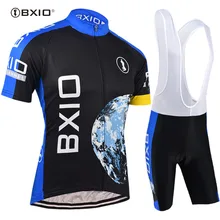 BXIO Новая летняя одежда для велоспорта крутая Mtb велосипедная ткань Wielerkleding верхняя велосипедная Джерси Moon Team Ropa Ciclismo 055