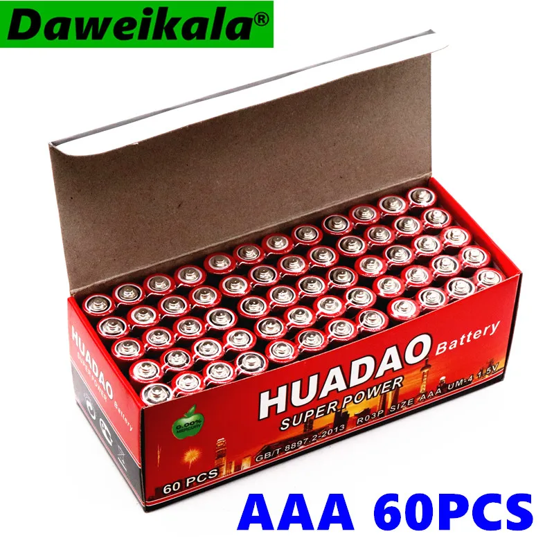 

high capacity 1.5v Battery AAA Carbon Batteries Safe Strong explosion-proof 1.5 Volt AAA Battery UM4 Batery No mercury