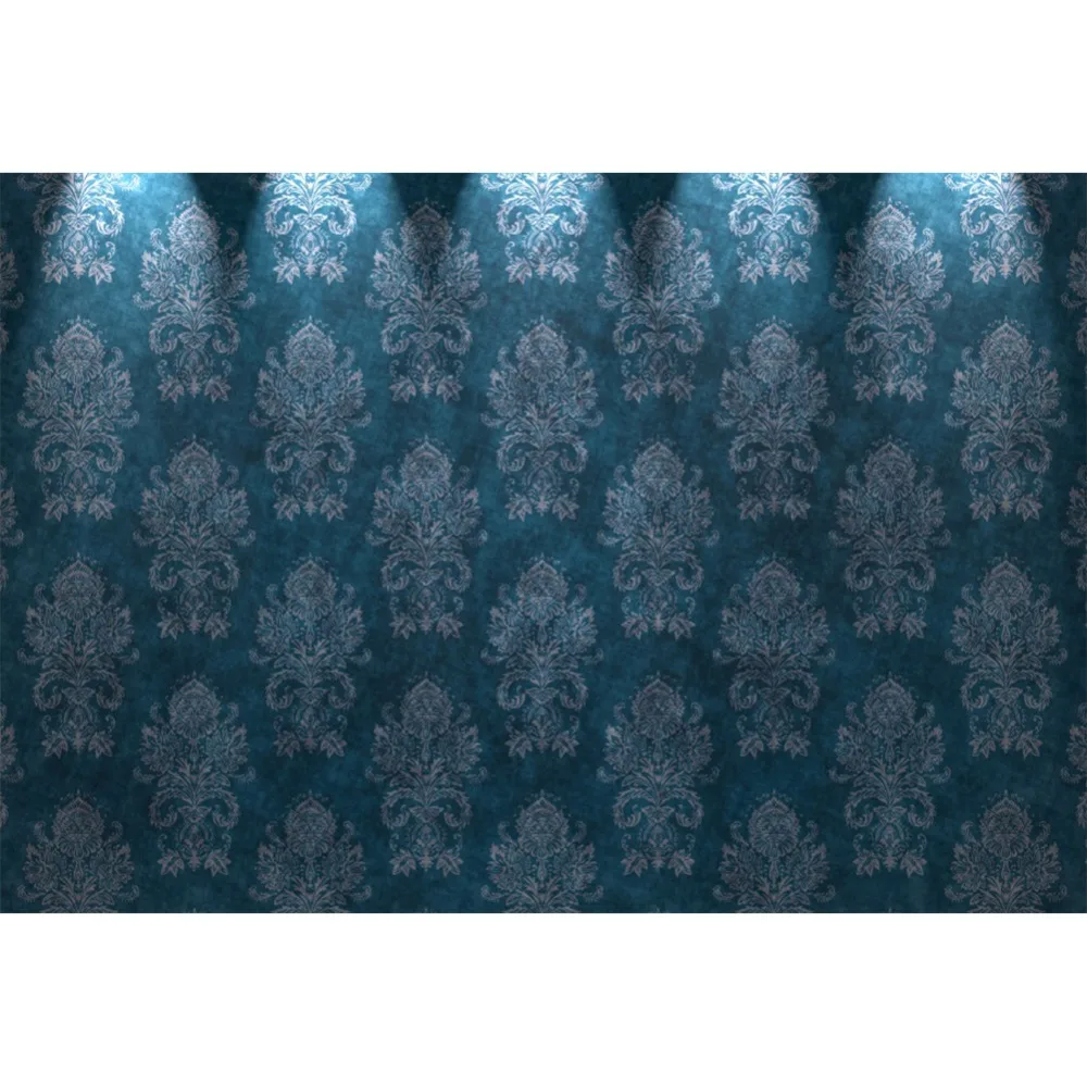 

Photo Backgrounds Vintage Dark Flower Pattern Damask Wallpaper Home Decor Pattern Photographic Backdrops Digital Photo Studio