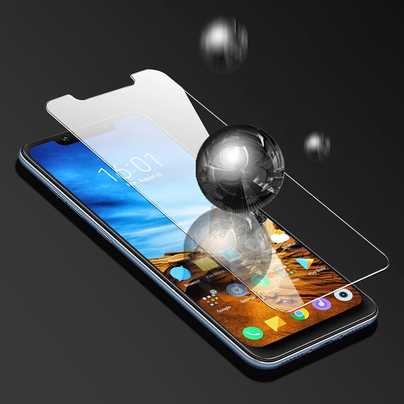 Высококачественное Стекло для Pocophone F1 Xiaomi Mi 8X защита экрана олеофобное покрытие 9H