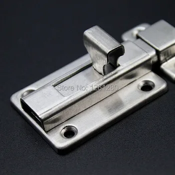

free shipping 3 inch Door Bolts Door Hardware & Locks stainless steel Bolt door latch house hotel hardware