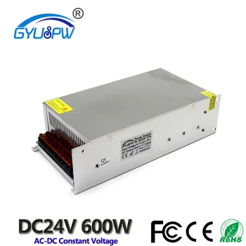 

Universal 600W 25A 24V DC Power Supply Switching Transformer 110V 220V AC to DC24V Switch Power Adapter For CNC CCTV LED Light