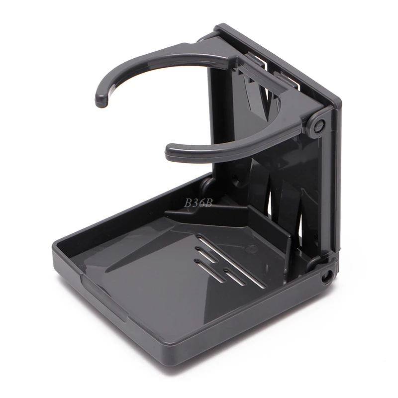 Черная Складная чашка для напитков держатель бутылки подставка крепление