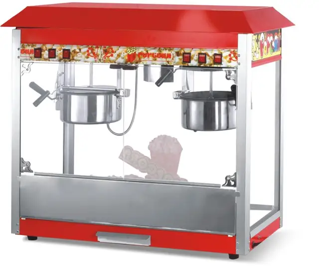 CE certificated commercial kettle Popcorn Machine All Stainless Steel