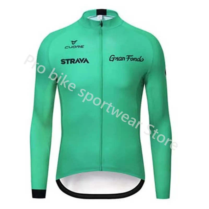 Strava весенне-осенняя спортивная одежда с длинными рукавами, гоночный велосипед, горный Pro team, Велоспорт Джерси Ropa ciclismo Hombre Uniformes