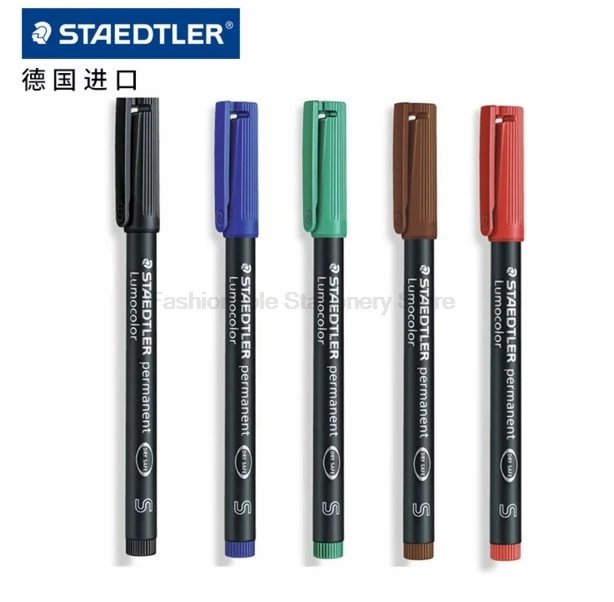4 шт. цветные художественные маркеры STAEDTLER 313S с масляными чернилами канцелярские