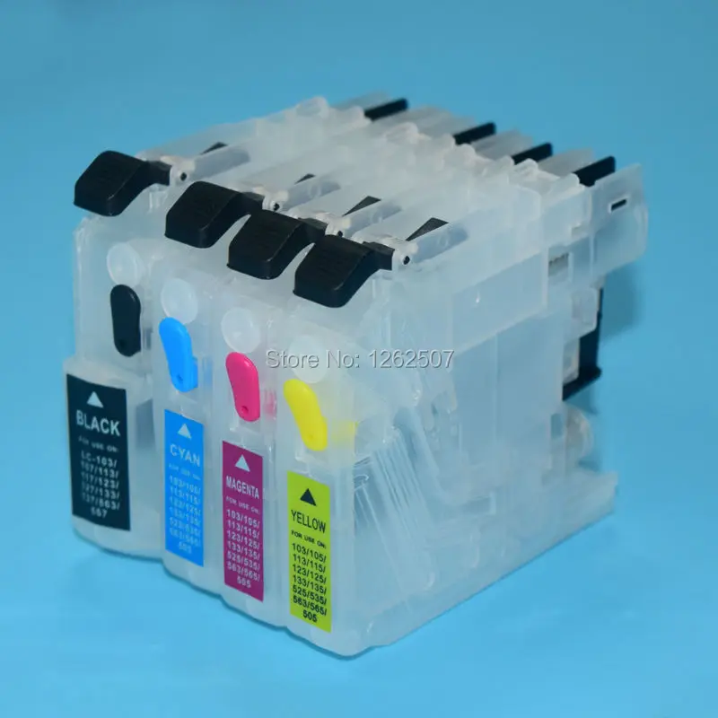 LC225XL LC227XL empty refill ink cartridge for Brother printers DCP