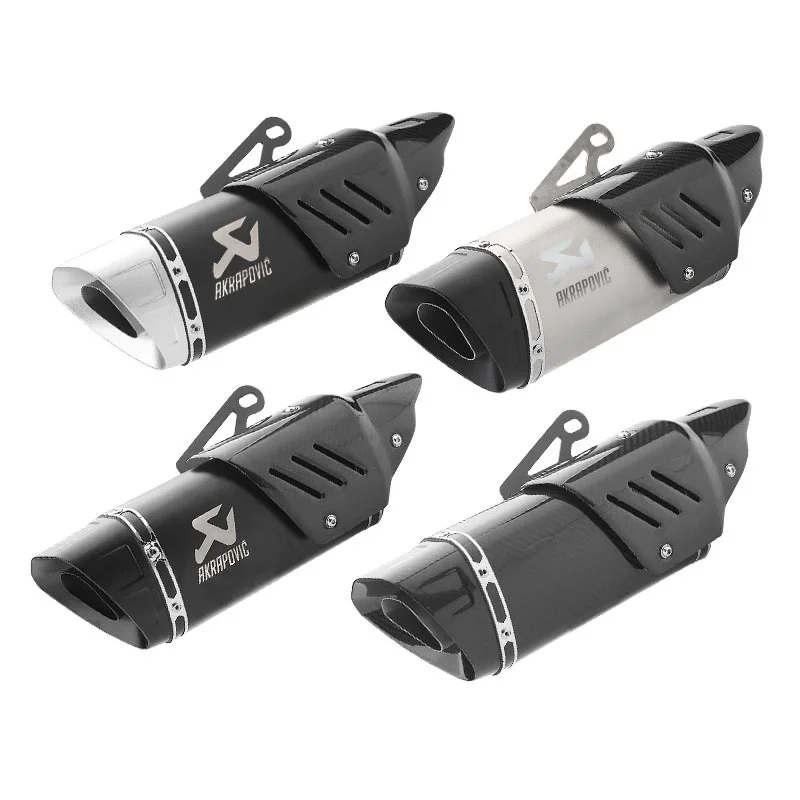 Akrapovic выхлопная универсальная 51 мм Модифицированная мото rcycle труба глушитель для