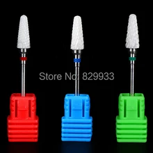 Профессиональные керамические сверла для ногтей Очиститель кутикулы Маникюр Педикюр Уход за ногтями салонный инструмент