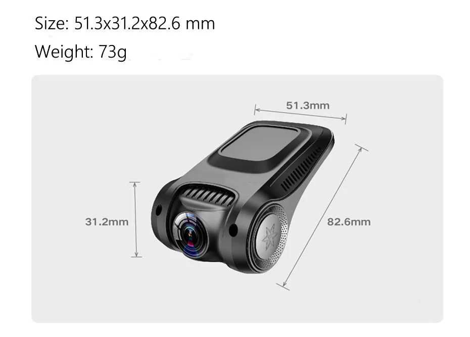 5 шт./партия, Автомобильный видеорегистратор sony IMX322, сенсорная камера Novatek 96658, Wi-Fi, камера ночного видения 1080 P, видеорегистратор VISTURE RS301