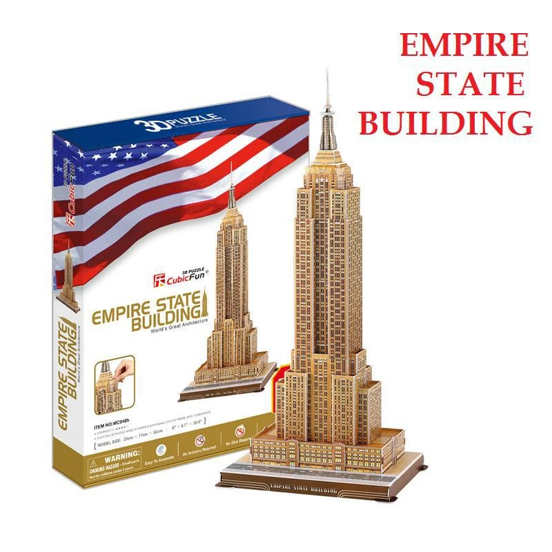 3D Puzzle Toys Jigsaw Model CubicFun 