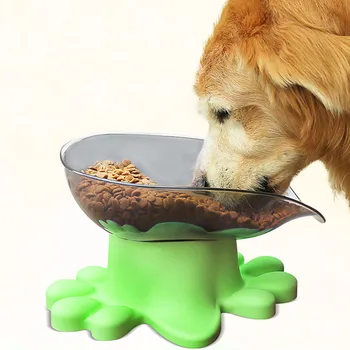 

Acrylic Protect Dog Gums Bowl Pet Dog Bowl Slow Food Bowl Large Dog Pet Feeder Food Holder For Cats and Dogs Feeding Supply #Z