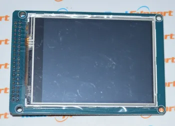 

3.2" inch touch screen 65K color TFT LCD module, integrated touch control IC ILI9341 SD card connector 3V regulator