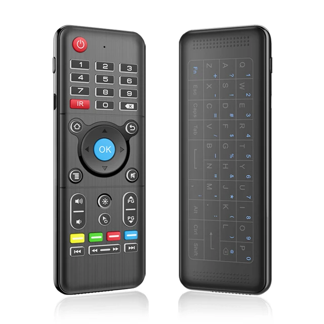 Best Price H1 Backlit Full Touchpad 2.4G Mini Wireless Keyboard 6-Axis Air Mouse for Android TV Box, Mini PC, Laptops, Projectors