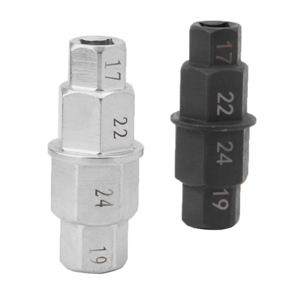 

Motorcycles Hex Axle Tool 17mm 19mm 22mm 24mm Axle Hex Allen Spindle Driver Spindle Socket Adapter