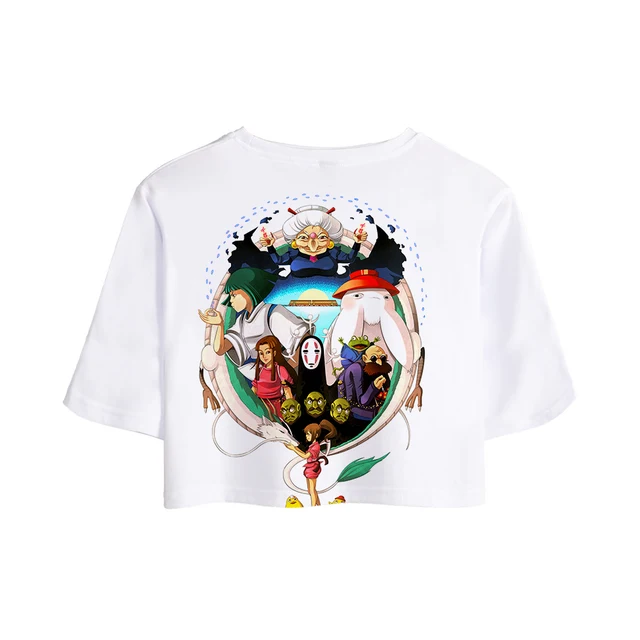 Hayao Miyazaki Spirited Away Cool Design T-Shirts 5