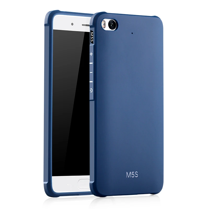 Luxury Business Blade Series Pure Shield Soft TPU silicone Back Cover Case For xiaomi 5s Mi5s |