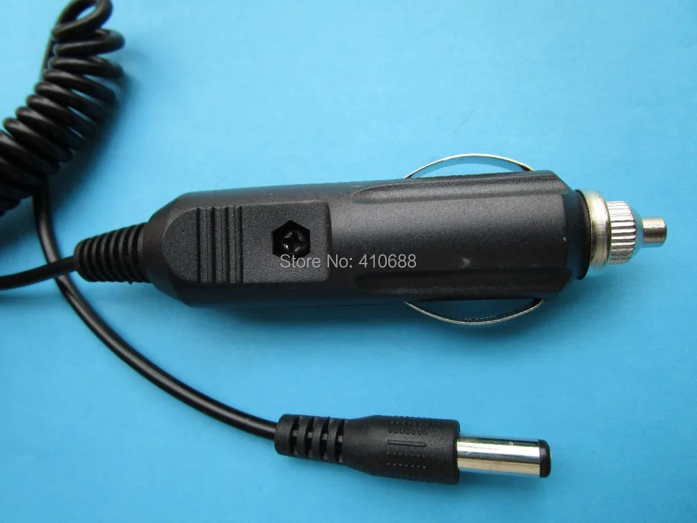 30 Pcs Car Charger Male Plug to 5.5x2.1mm DC Power Male Plug Adapter