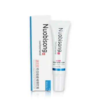 

200PCS Nuobisong Anti Spot Cream Facial Scars Blackhead Removal Striae Gravidarum Pigmentation Corrector Specific Acne Treatment