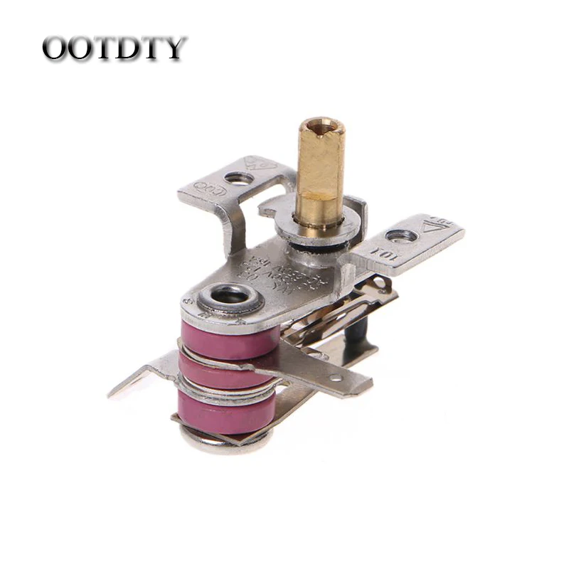 

OOTDTY AC 250V 16A Adjustable 90 Celsius Temperature Switch Bimetallic Heating Thermostat KDT-200 High Quality