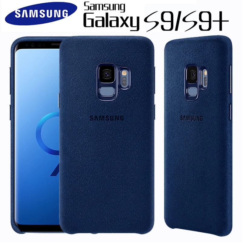

Original Samsung Galaxy S9/S9 plus Protect Case Soft Suede Leather Protective Housing Cover Smooth Skin Waterproof Anti-Dirt