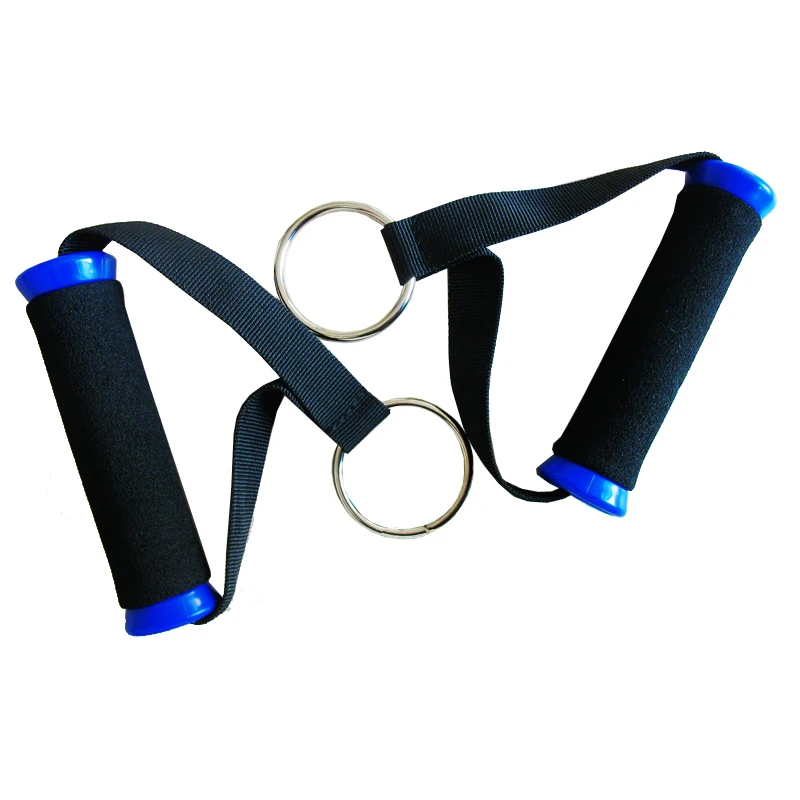 MESSON 2PCS HEAVY DUTY HANDLES FOR RESISTANCE BANDS TUBES WOUTOUT GYM