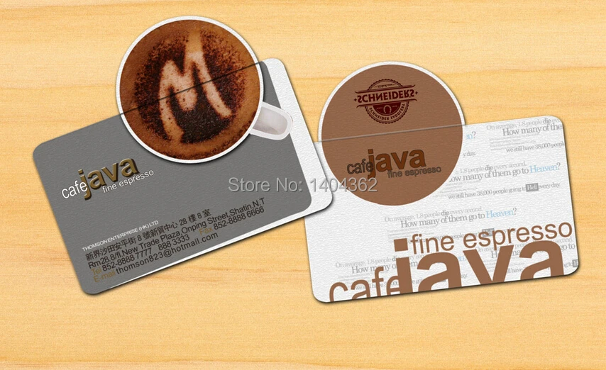 custom shaped business cards near me