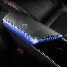 PU Leather Centrol Armrest Box Cover set of Fit For toyota C-HR CHR