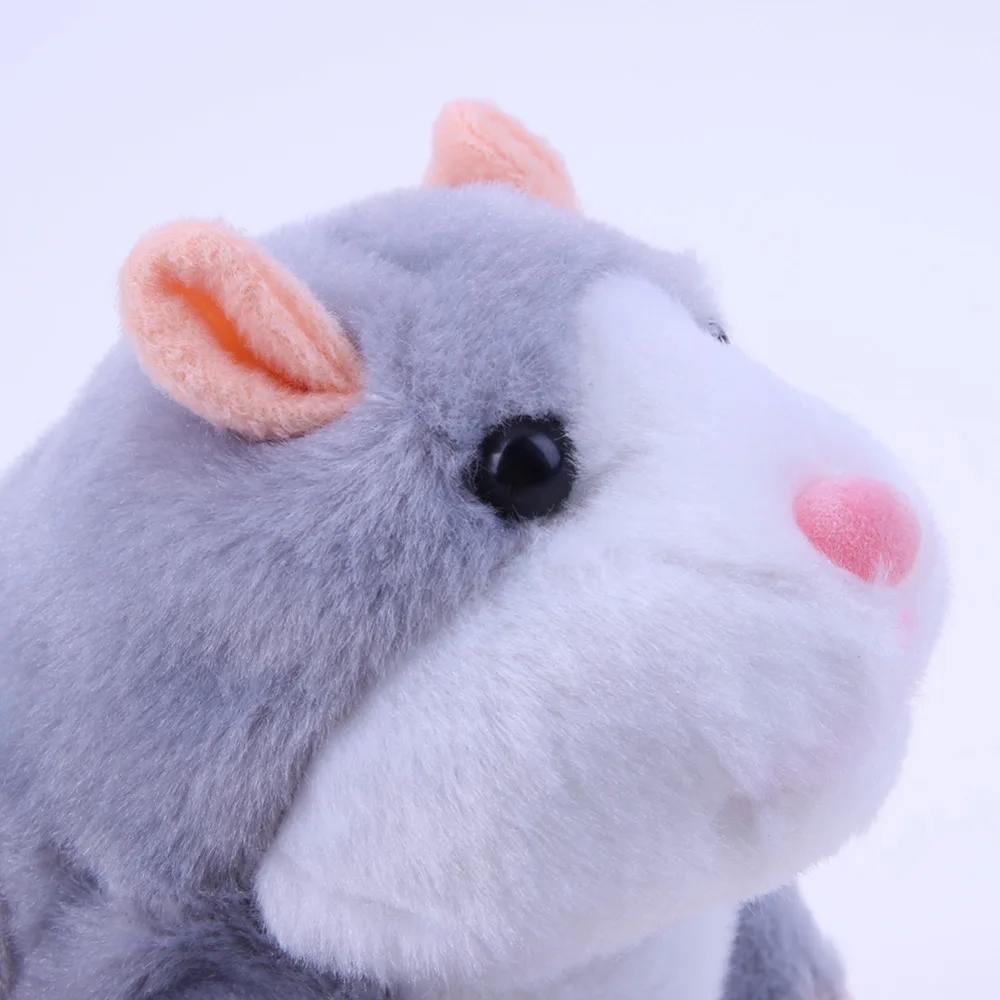 Lucu Berbicara Hamster Mainan Mewah Yang Indah Boneka Berbicara