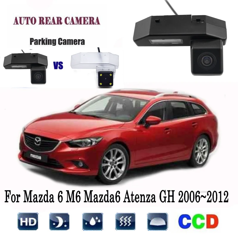 Задняя камера для Mazda 6 M6 Mazda6 Atenza GH 2006 ~ 2012/камера заднего вида парковки/CCD/камера