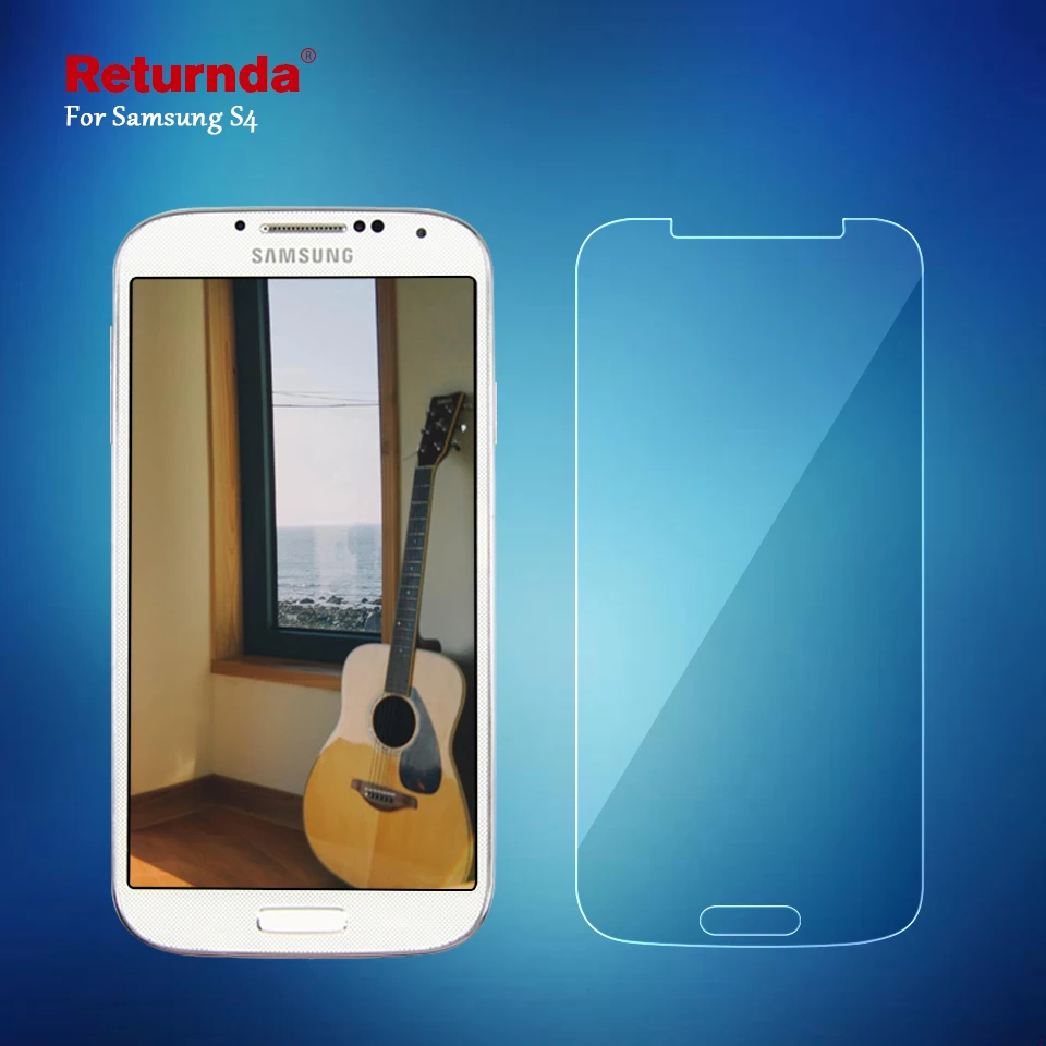 9 H 2.5D Закаленное стекло пленка для samsung Galaxy S2 i9100/S3/S3mini/S4/S4 mini/S5/S5 Mini/S6 Оптовая