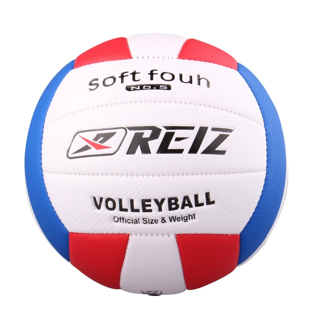 Официальный размеры 5 PU волейбол высокое качество волейбольный матч крытый и открытый тренировочный мяч с сетчатой сумкой V601A