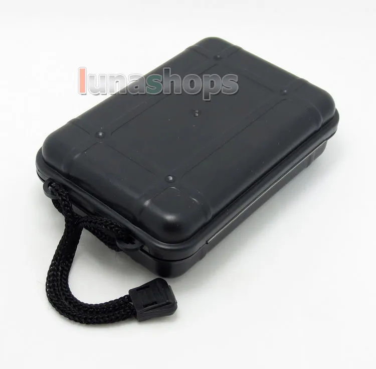LN004883 Waterproof Larger Size Earphone Headphone Cable Box Case For Shure se535 Sennheiser HD598 etc 