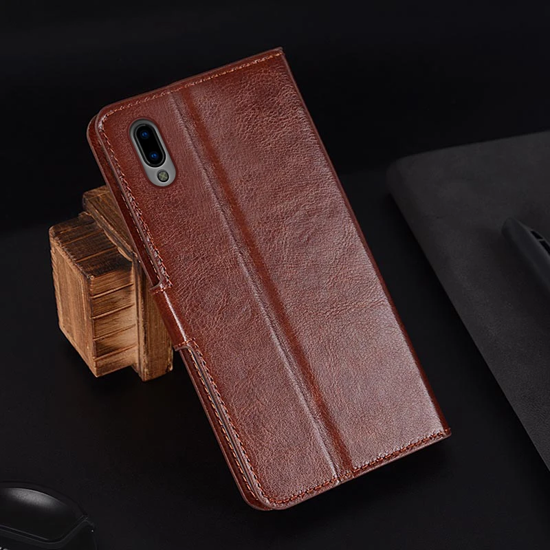 ДЛЯ Vivo Y93 Y93S чехол 6 2 дюймов Роскошная фоторамка ретро кожаный флип кошелек s для