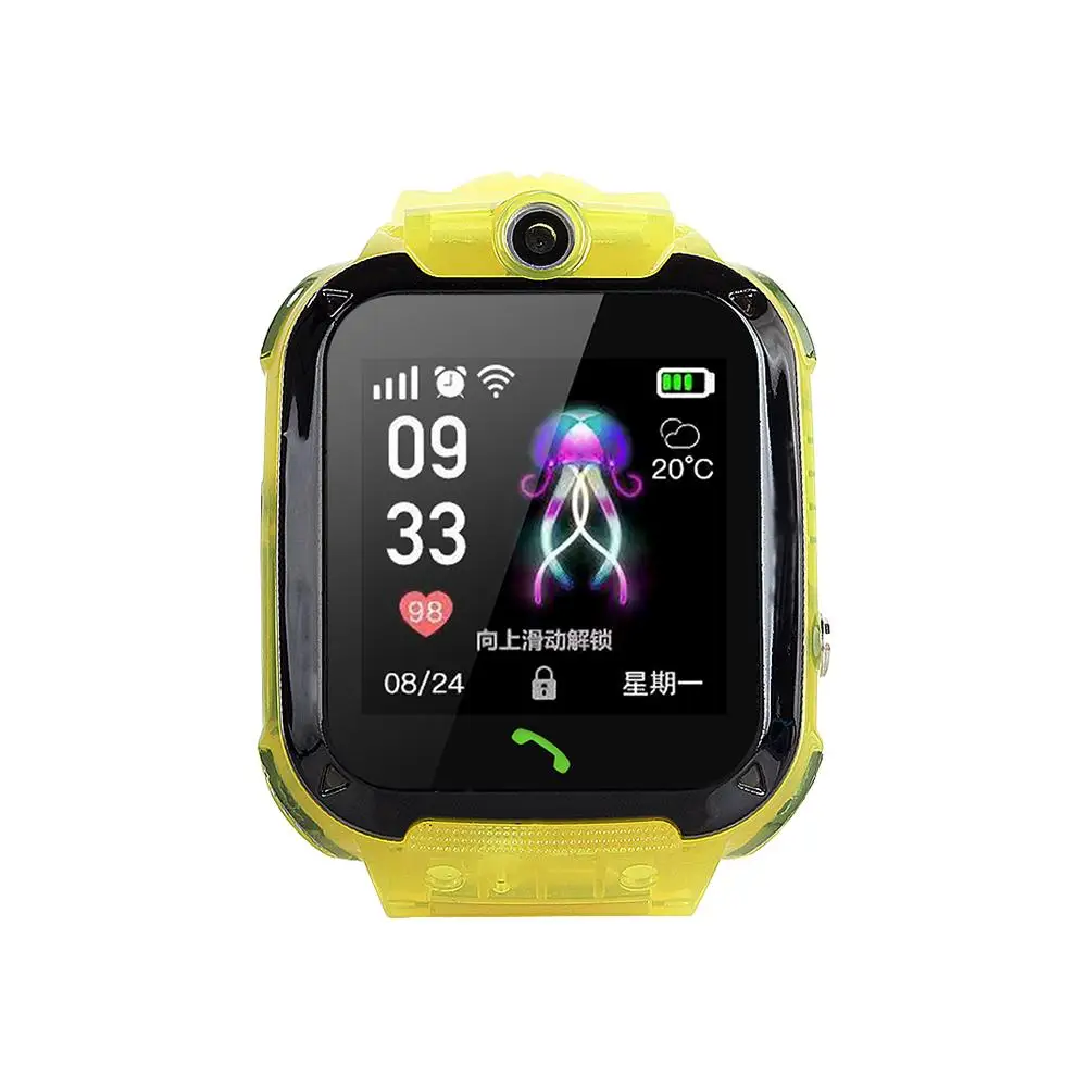  2019 neue S12 Kinder Telefon Smartwatch mit HD Bildschirm IP67 Wasserdichte GPS Touchscreen Kühlen 