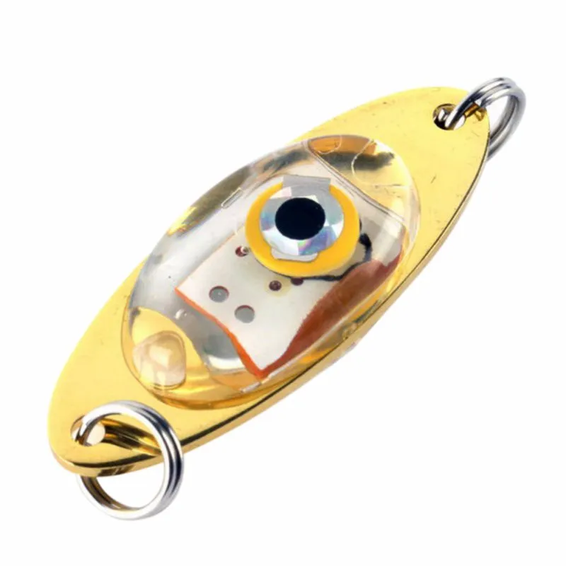 1 шт. Светодиодный прожектор для подводной ловли, светодиодный светильник с глубокими каплями, подводная форма для глаз, рыболовный светильник для кальмара