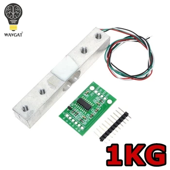 

WAVGAT Digital Load Cell Weight Sensor 1KG Portable Electronic Kitchen Scale + HX711 Weighing Sensors Ad Module