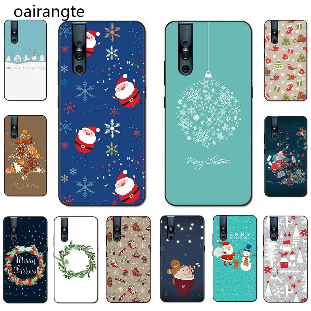 

Christmas Gift Soft TPU phone case for VIVO V15 V11 Pro V9 V7 V5 Y17 Y55s Y69 Y71 Y81s Y91C Y93