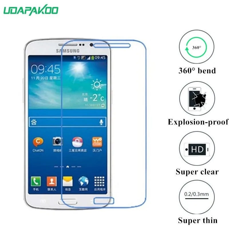 Udapakoo прозрачная закаленная (мягкое стекло) пленка для Samsung Galaxy K Zoom C1158 C1116 нано