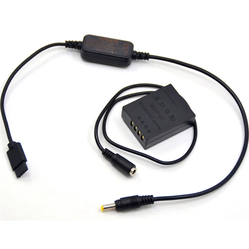 Понижающий кабель для DJI Ronin-S Gimbal адаптер питания AC-9V кабель DC муфта для Fuji NP-W126 XT3 XT20 XE3 XT1 манекен батарея
