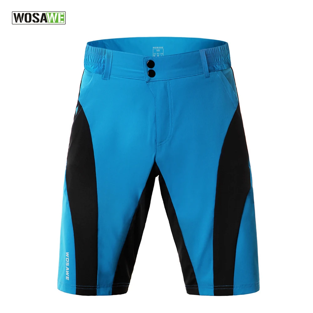 

WOSAWE mens bike cycling tights mtb shorts waterproof women cycling downhill underwear cycling mountain bike riding shorts