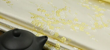 Blossom ткань-Восточный Китайский Японский-сатин жаккард парча - Цвет: 4
