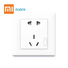 Xiaomi серийный Aqara Zigbee версия умная настенная розетка ЕС AU порты умный беспроводной пульт дистанционного управления с телефонами для умного дома