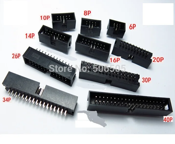 

DC3-20P 20Pins 2.54mm JTAG connector JTAG ISP socket 10pcs/lot