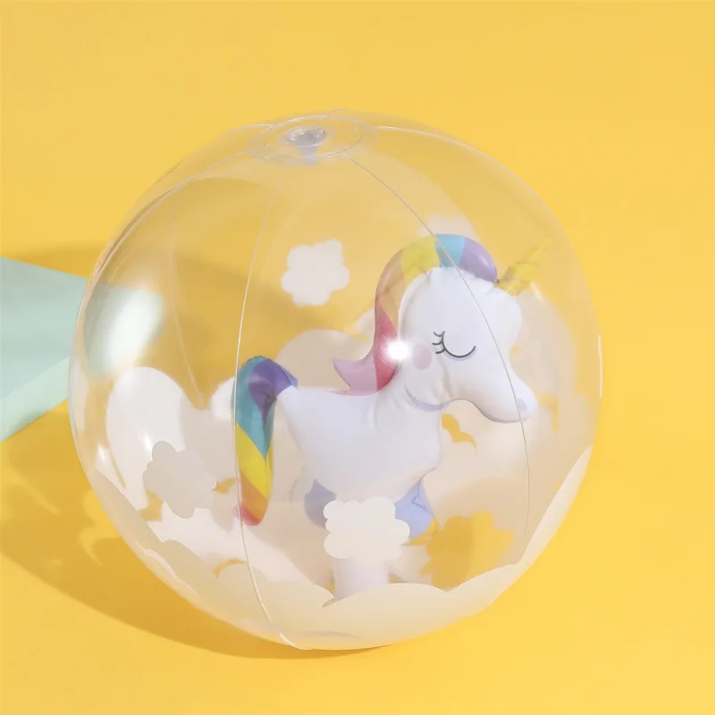 Swimming Pool Toys Unicorn Flamingo Inflatable Toys Beach Ball Float Swimming Ring Summer Water Pool Party Accessories