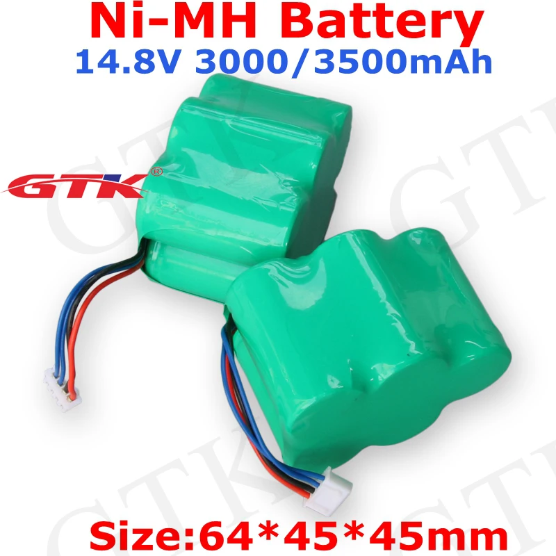 

GTK 2pcs NIMH SC 6V 14.8V3000mAh 3500mAh High-rate nickel-hydrogen battery Sweeper accessories rechargeable battery