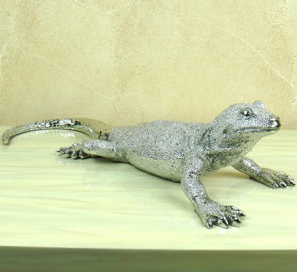 リアルな Goanna トカゲ置物装飾ポリレジンウラン像野生動物工芸品プレゼント装飾アクセサリー家具 Furnishings Aliexpress