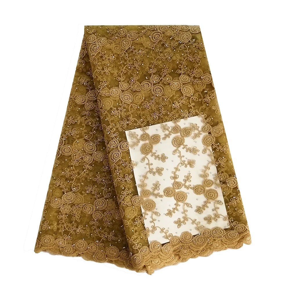50764-Gold lace fabric (17)