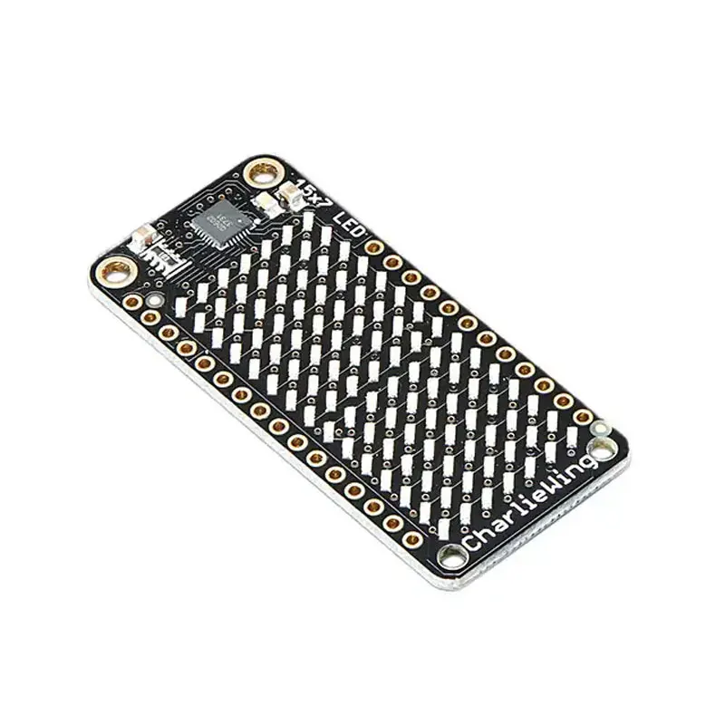 1 шт. x IS31FL3731 светодиодный матричный дисплей Opto перфорированная платформа